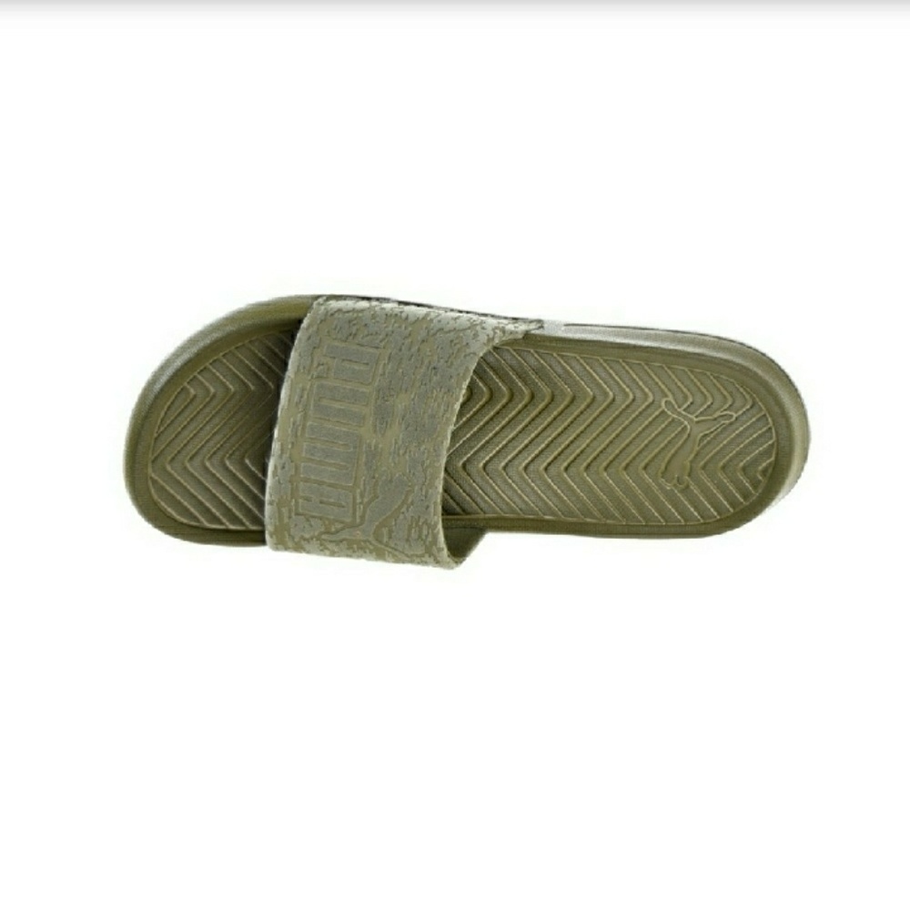 🆕PUMA 🍀 Burnt Olive Slide/Sandals - Picture 5 of 8